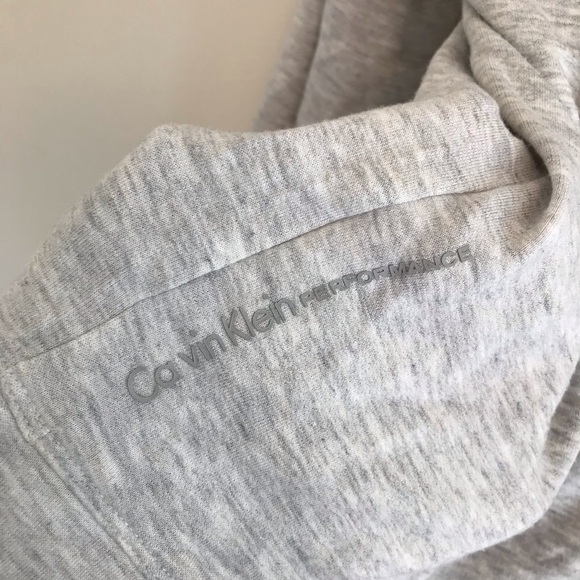 Calvin Klein | Gray Cowl Neck Sweatshirt - Picture 8 of 8